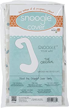 zz Leachco Snoogle Replacement Cover, Birds/Blue Leaf image 0