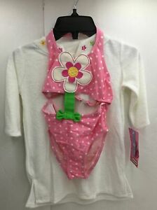 Little Tikes  2 Piece Swim Set - Swimsuit & Coverup (3X) image 0