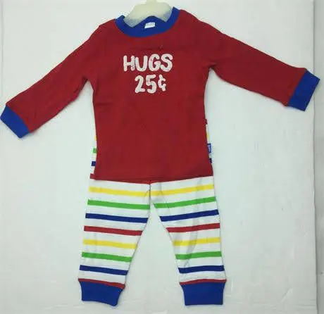 Little Tikes Pajama Set (2 Piece)- Red (Hugs - 25 c) (6-12 M) image 0