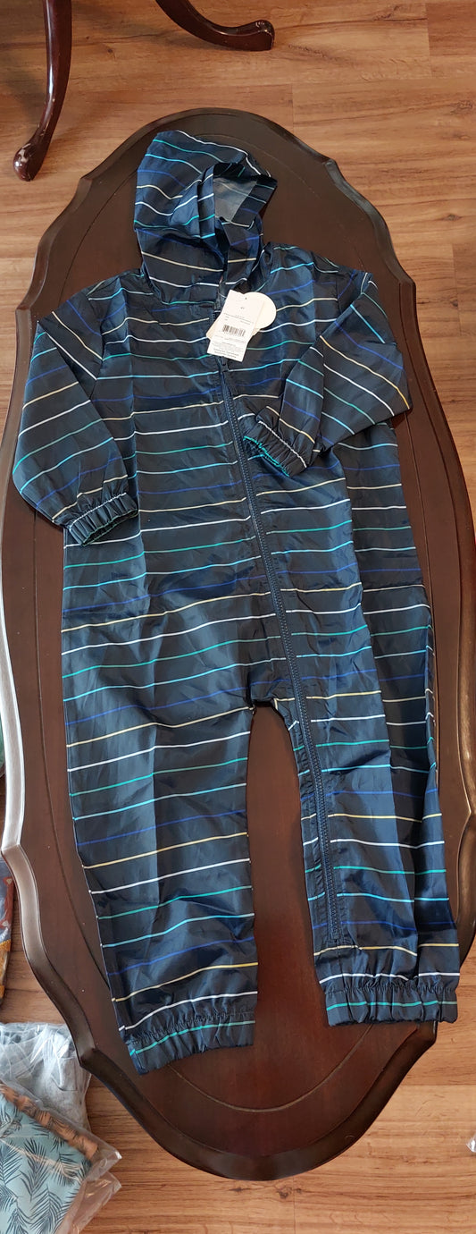 George Toddler Boys' Rain Suit 1-Piece, 4T