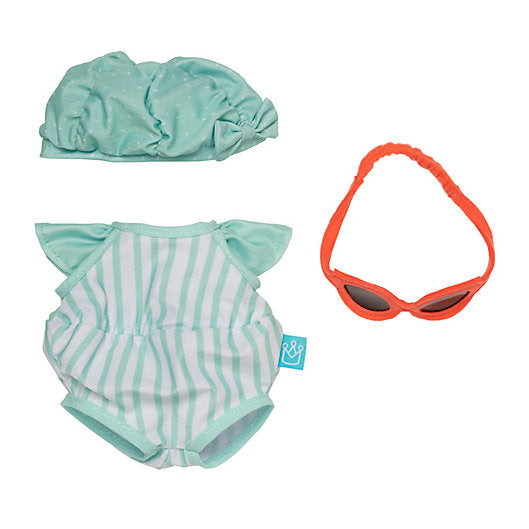 zz Manhattan Toy Baby Stella Pool Party Baby Doll Clothes for 15" Dolls image 0