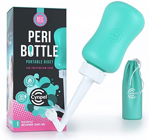 zz Cynpel Peri Bottle for Postpartum Perineal Care (Teal) image 0