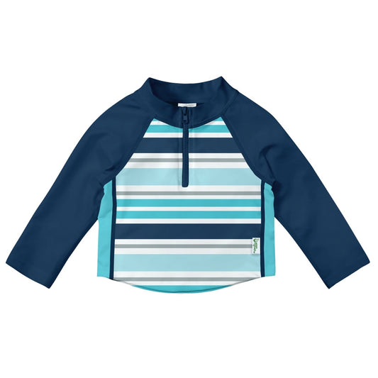 I Play by Green Sprouts Unisex Baby Long Sleeve Rashguard UPF 50+ (12 M) image 0