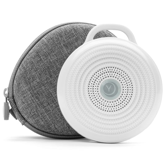zz Yogasleep Rohm Portable White Noise Machine With Travel Case Grey/White image 0