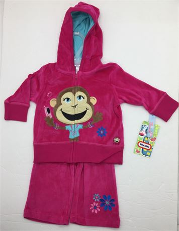 Little Tikes Fleece Set (2 Piece), Beetroot Purple (3-6 M) image 0