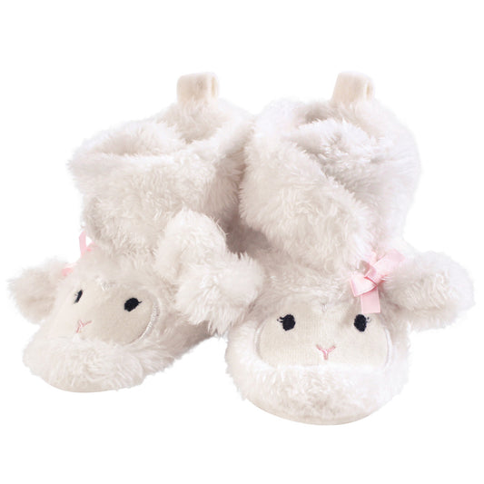 Hudson Baby Girl Lamb Sheep Sherpa Booties (6-12 M) image 0