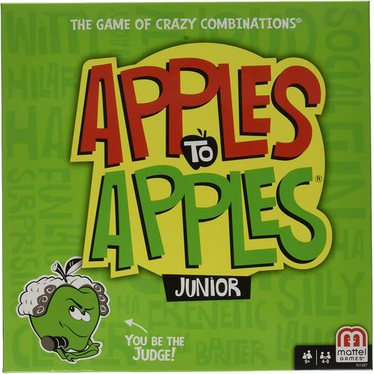 zz Mattel Games Apples to Apples Junior Card Board Game image 0