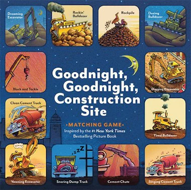 zz Goodnight, Goodnight, Construction Site Matching Game image 0
