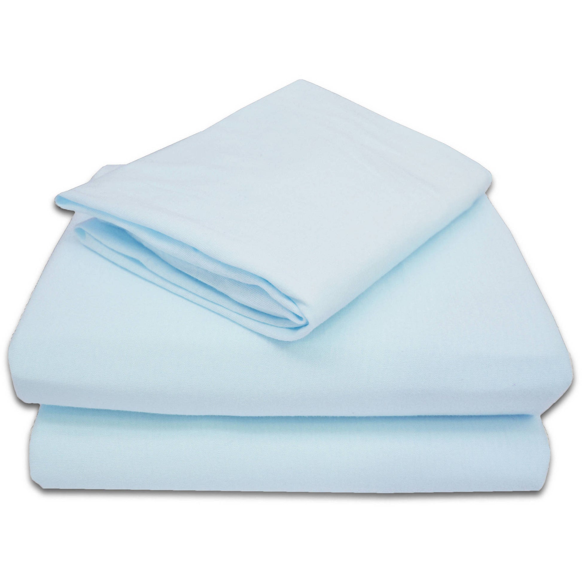 zz American Baby Company - Toddler Bedding Sheet Set, Blue (100% cotton percale) image 0