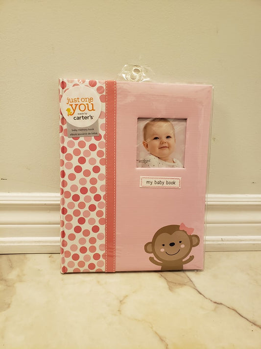 zz Carter's Memory Book - First Five Years, Pink (Just One You) image 0