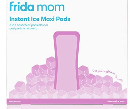 zz FridaMom Instant Ice Maxi pads - 2-in-1 postpartum absorbent pads (pack of 8) image 0