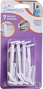 zz Dreambaby Secure Catches Safety Locks (Pack of 7) image 0