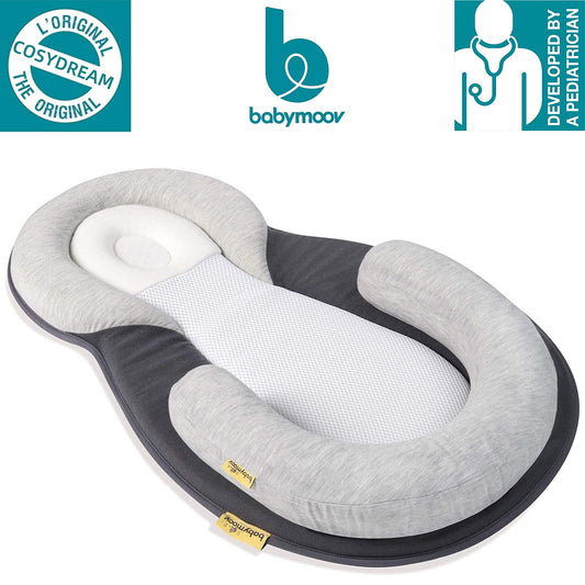 zz Babymoov Cosydream Original Newborn Lounger, Gray image 0